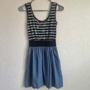 Stripes Butterfly Dress